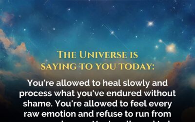 You’re allowed to feel