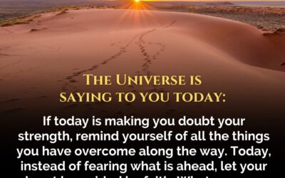 Let your heart be lead by faith